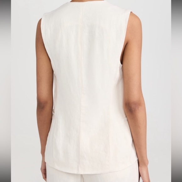 DL1961 Zia Vest Flax Linen - Picture 3 of 7